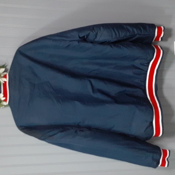 New England Patriots Varsity Reversible Wool Jacket - Picture 4 of 13
